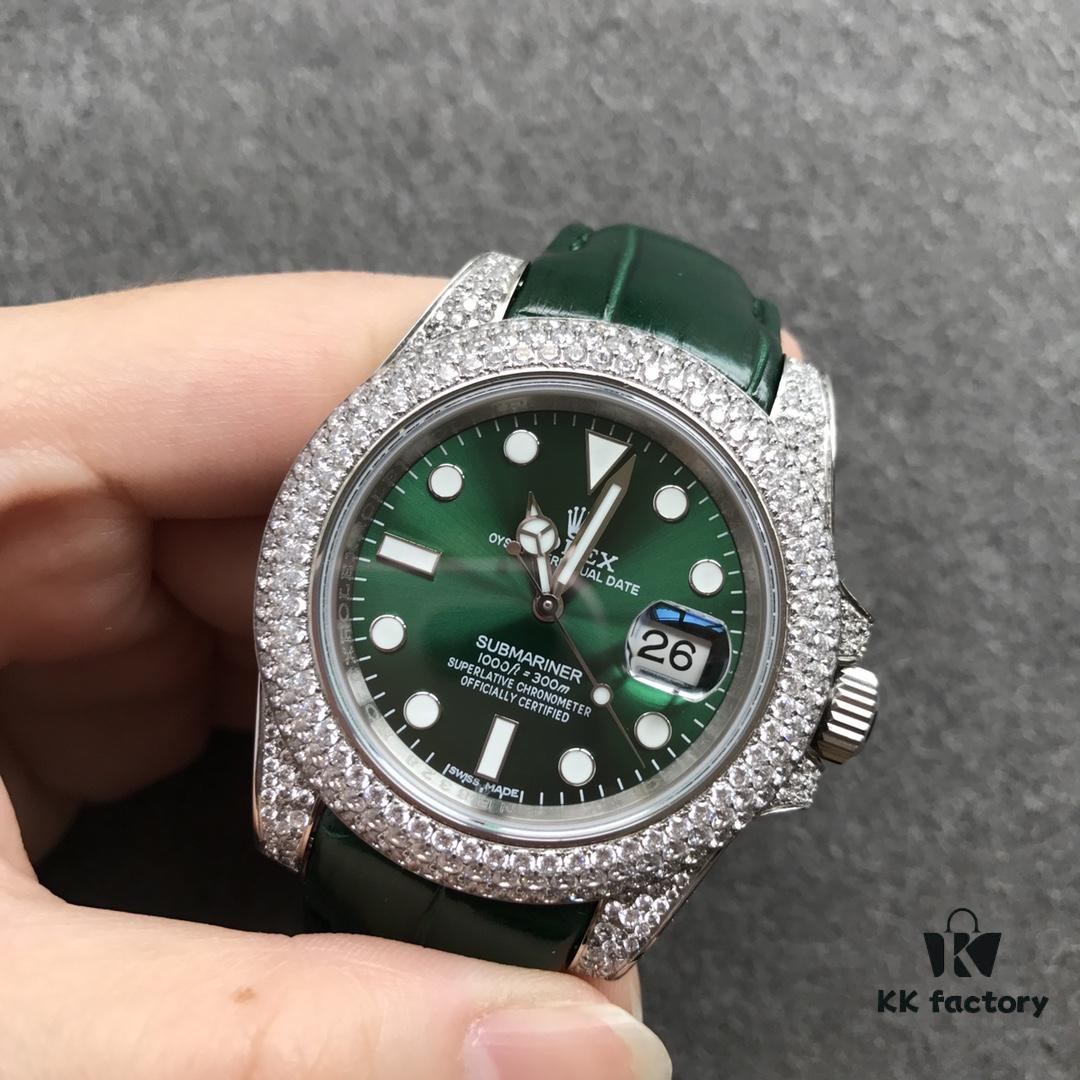 6931a6f7ccd8ab3d7af9b667 Player's Poison - Rolex Top-tier Replica V3 Version, 360° Full Diamond Inlay, 40mm Diameter, Symbol of Status – The Ultimate Choice for Those Who Hate Common Designs