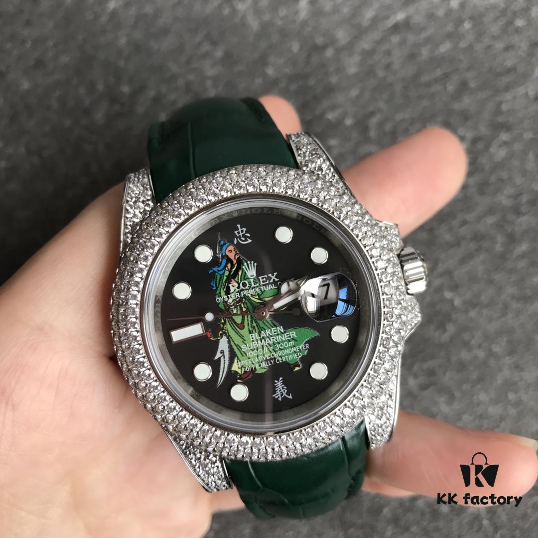 6931a6f8ccd8ab3d7af9b66d Player's Poison - Rolex Top-tier Replica V3 Version, 40mm Fully Diamond-Encrusted Submariner Style Watch, Symbol of Status with No Blind Spots Uniquely Sparkling