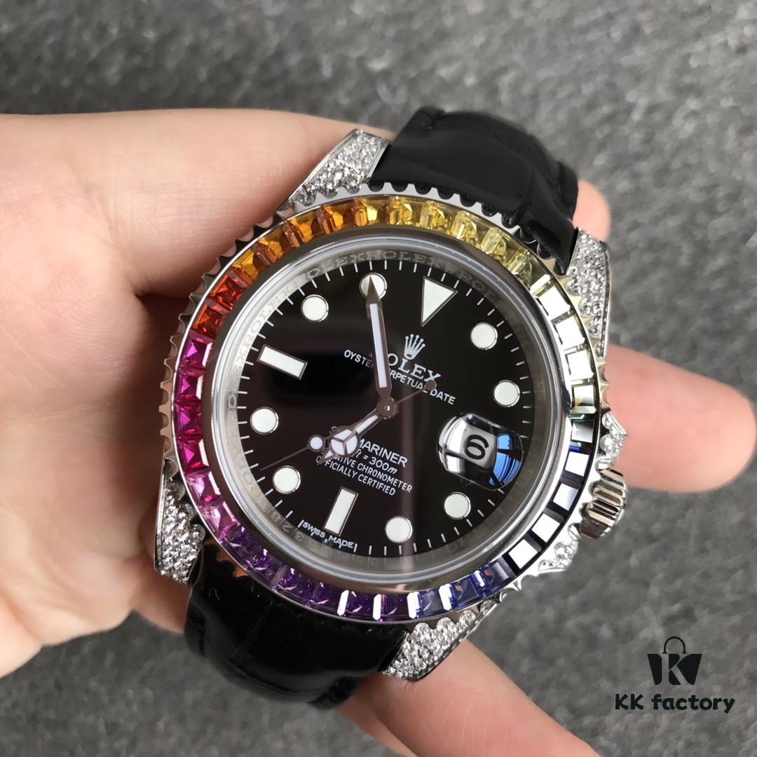 6931a6f8ccd8ab3d7af9b675 Player's Poison - Rolex Top-tier Luxury Timepiece V3 Version, 360-Degree Full Diamond Bezel, Symbol of Status, 40mm Diameter – The Ultimate Choice for Those Who Hate Common Designs
