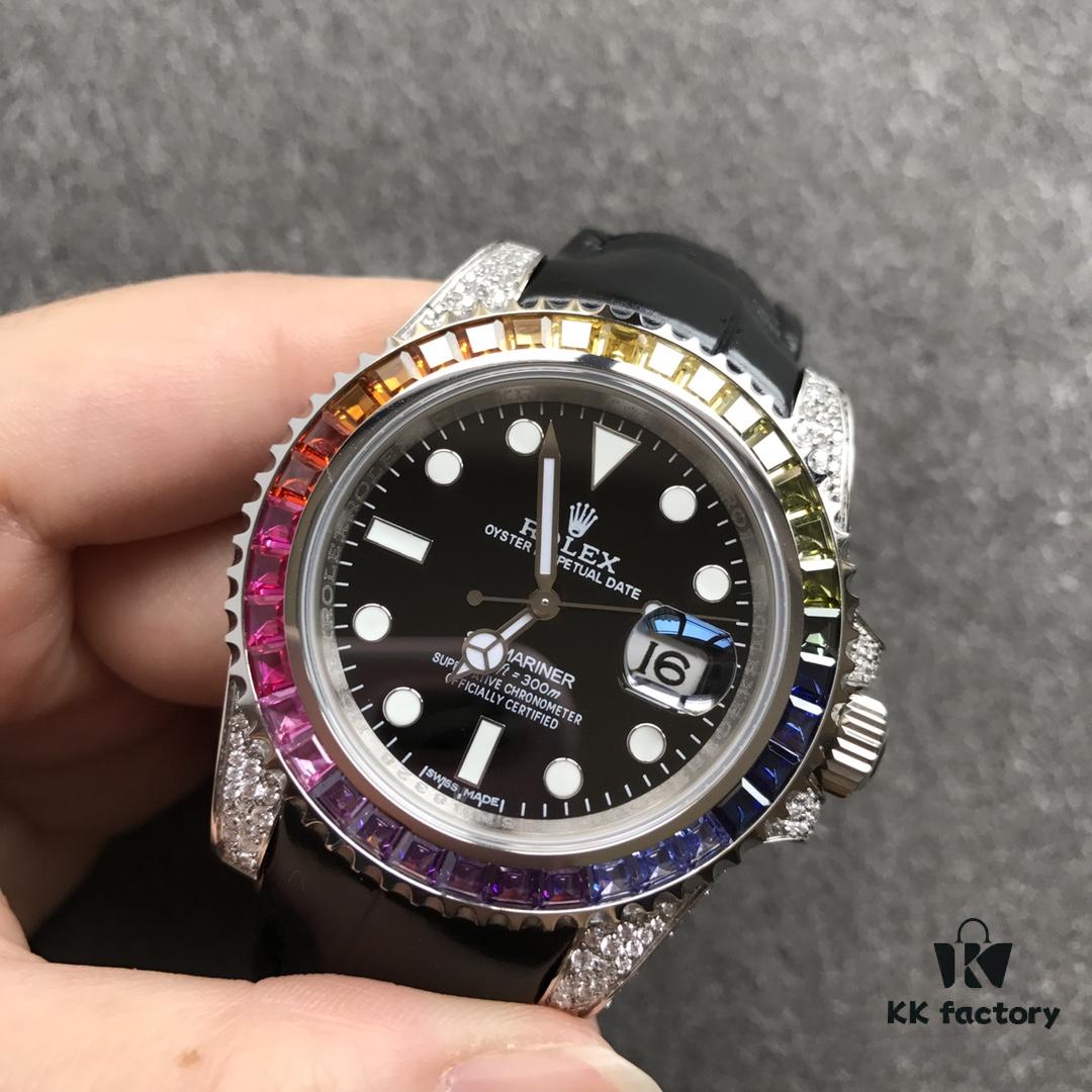 6931a6f9ccd8ab3d7af9b679 Player's Poison - Rolex Top-tier Luxury Timepiece V3 Version, 360-Degree Full Diamond Bezel, Symbol of Status, 40mm Diameter – The Ultimate Choice for Those Who Hate Common Designs