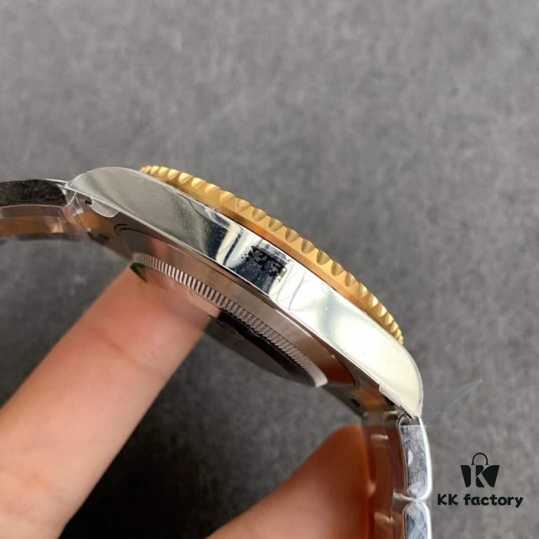 6931a6feccd8ab3d7af9b6df VS Rolex Submariner Date Two-Tone Black Water Ghost, Best Version on Market, Exclusive 3135 Monobloc Movement, Solid Hands and Central Pinion, Beveled Markers, 40x13mm