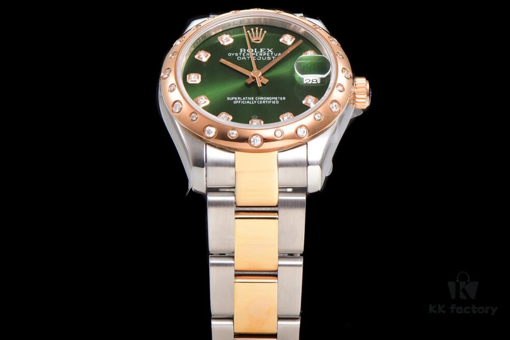 N2 Premium [Affordable Price] Oyster Perpetual Datejust 31 Series with Exclusive Classic Full Diamond Bezel