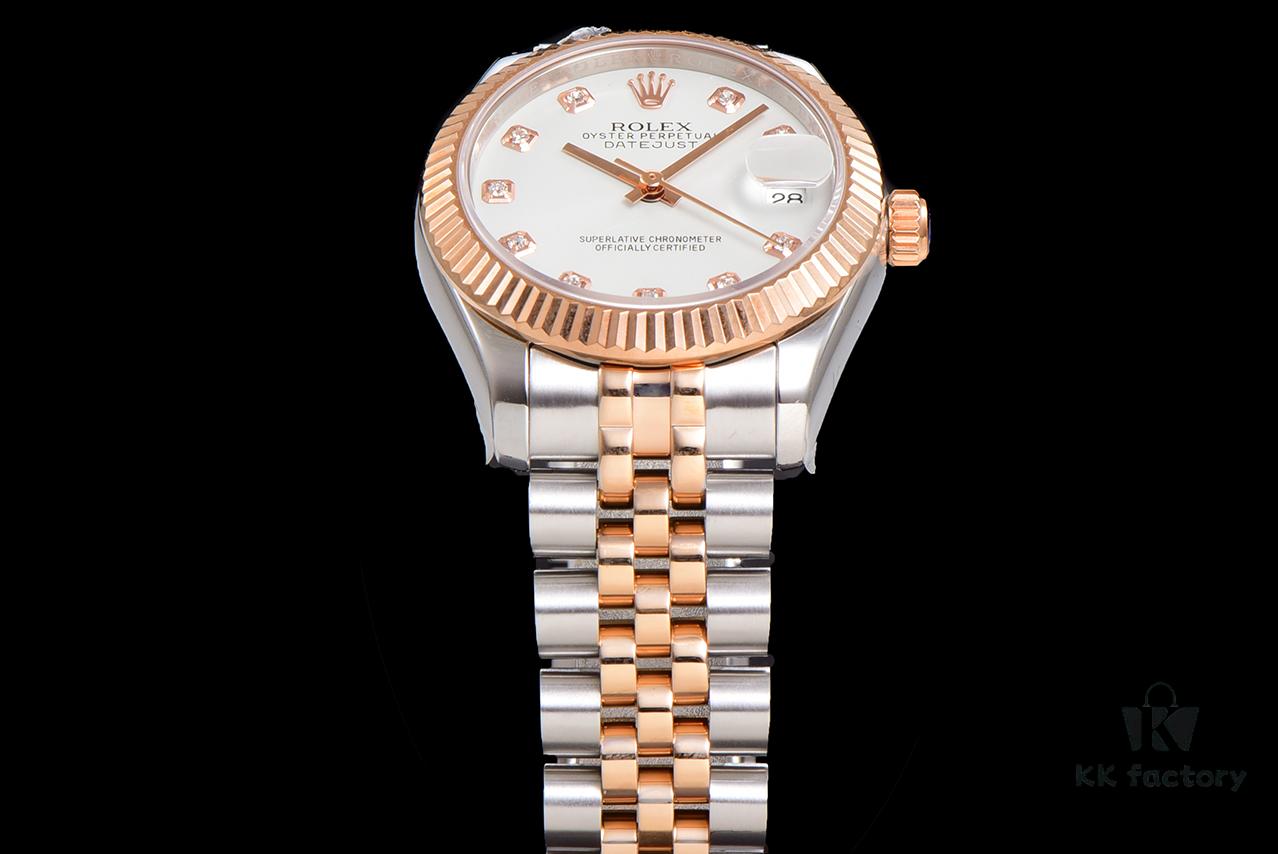 N2 Premium [Affordable Price] Oyster Perpetual Datejust 31 Series with Exclusive Classic Diamond Bezel