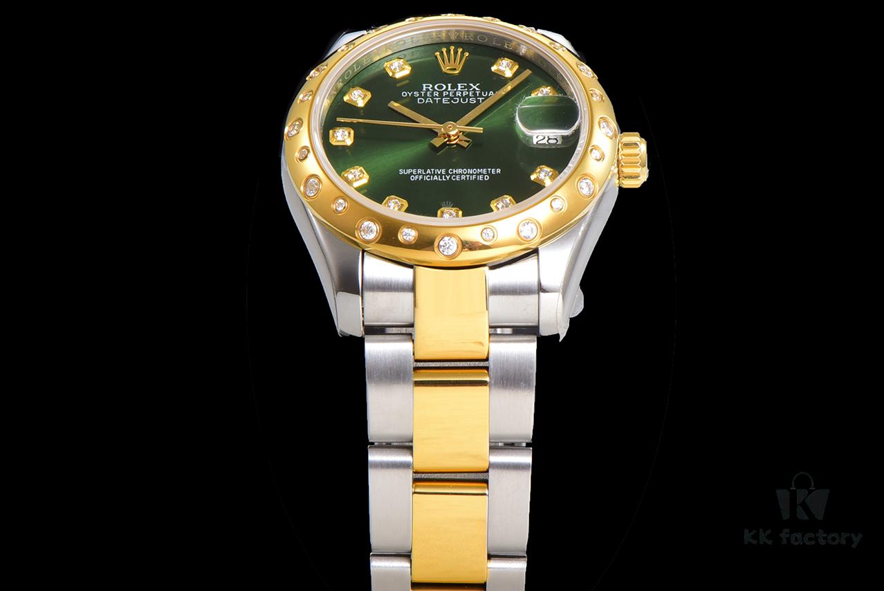 N2 Premium [Affordable Price] Oyster Perpetual Datejust 31 Series with Exclusive Classic Diamond Bezel