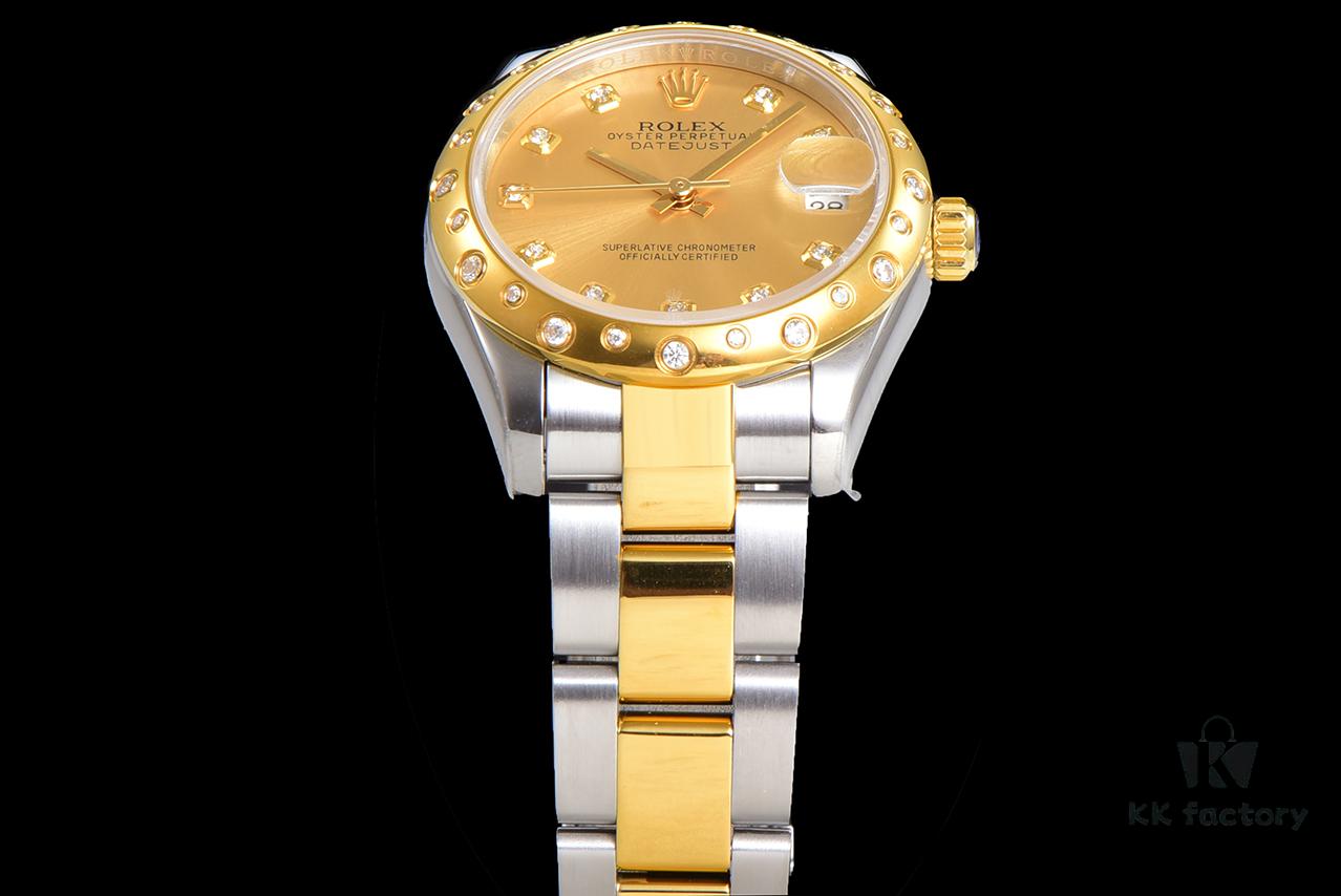 N2 Premium [Affordable Price] Oyster Perpetual Datejust 31 Series with Exclusive Classic Diamond Bezel