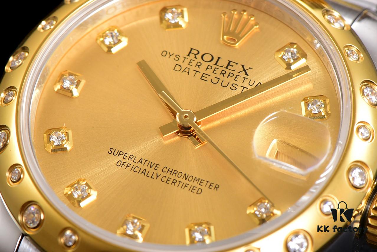 N2 Premium [Affordable Price] Oyster Perpetual Datejust 31 Series with Exclusive Classic Diamond Bezel