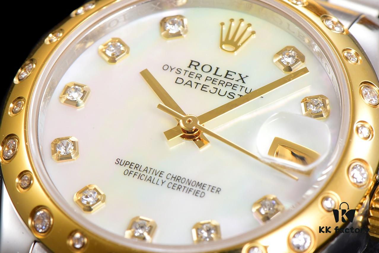 N2 Premium [Affordable Price] Oyster Perpetual Datejust 31 Series with Exclusive Classic Full Diamond Bezel