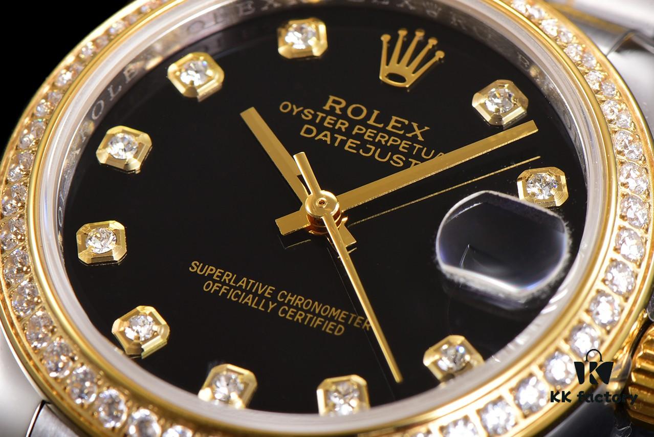 N2 Premium [Affordable Price] Oyster Perpetual Datejust 31 Series with Exclusive Classic Full Diamond Bezel