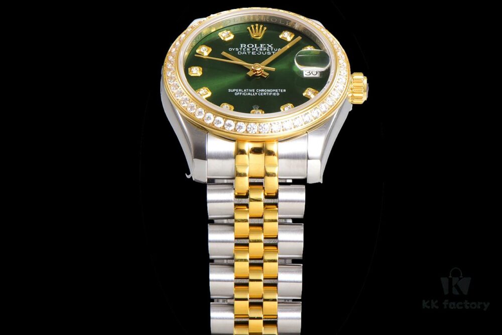 N2 Premium [Affordable Price] Oyster Perpetual Datejust 31 Series with Exclusive Classic Full Diamond Bezel