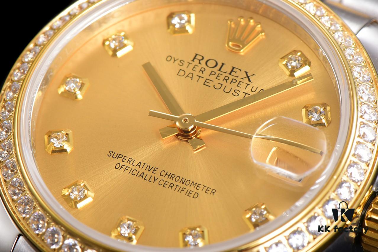 N2 Premium [Affordable Price] Oyster Perpetual Datejust 31 Series with Exclusive Classic Diamond Bezel
