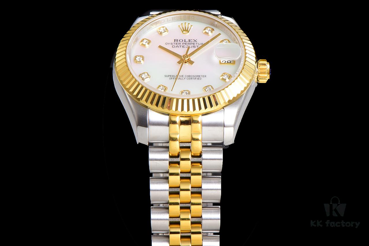N2 Premium [Affordable Price] Oyster Perpetual Datejust 31 Series with Exclusive Classic Diamond Bezel