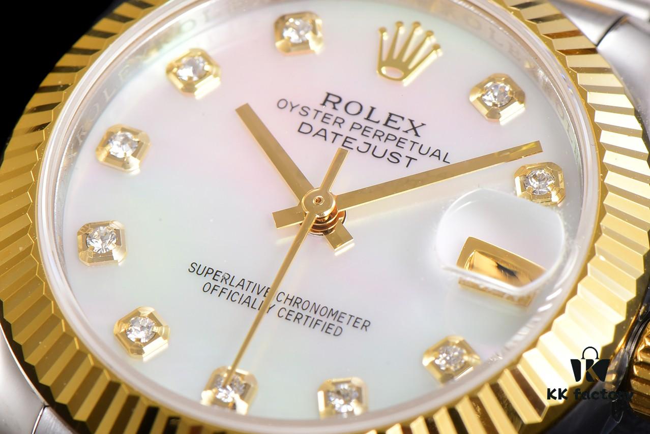 N2 Premium [Affordable Price] Oyster Perpetual Datejust 31 Series with Exclusive Classic Diamond Bezel