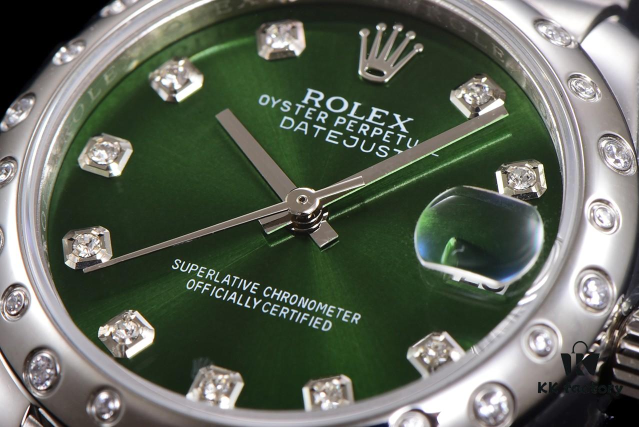 N2 Premium [Affordable Price] Oyster Perpetual Datejust 31 Series with Exclusive Classic Full Diamond Bezel