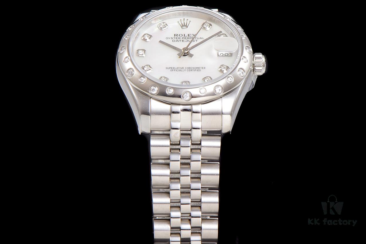 N2 Premium [Affordable Price] Oyster Perpetual Datejust 31 Series with Exclusive Classic Diamond Bezel