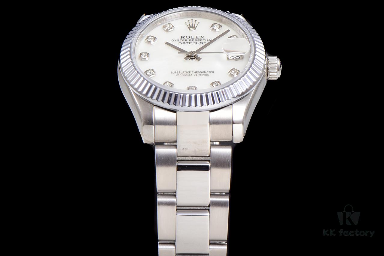 N2 Premium [Affordable Price] Oyster Perpetual Datejust 31 Series with Exclusive Classic Full Diamond Bezel