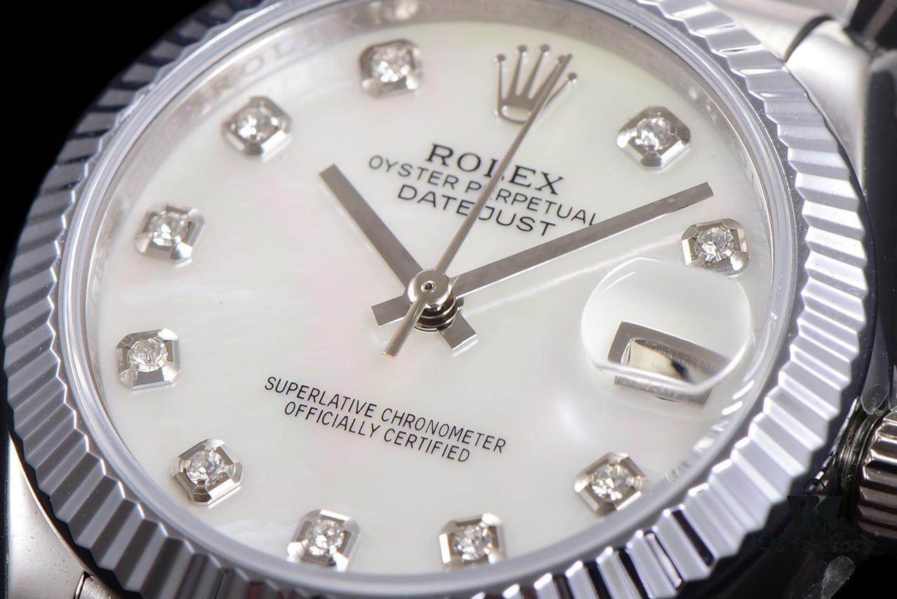 N2 Premium [Affordable Price] Oyster Perpetual Datejust 31 Series with Exclusive Classic Full Diamond Bezel