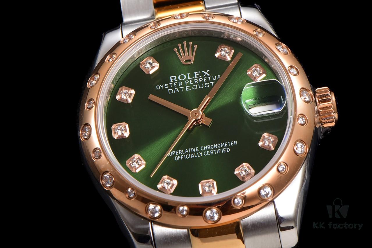 N2 Premium [Affordable Price] Oyster Perpetual Datejust 31 Series with Exclusive Classic Diamond Bezel