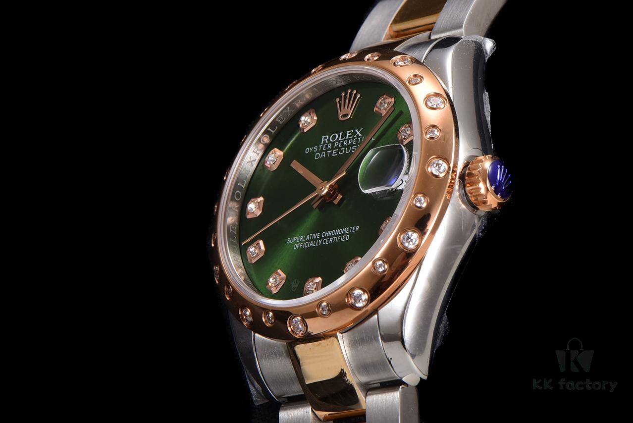 N2 Premium [Affordable Price] Oyster Perpetual Datejust 31 Series with Exclusive Classic Diamond Bezel