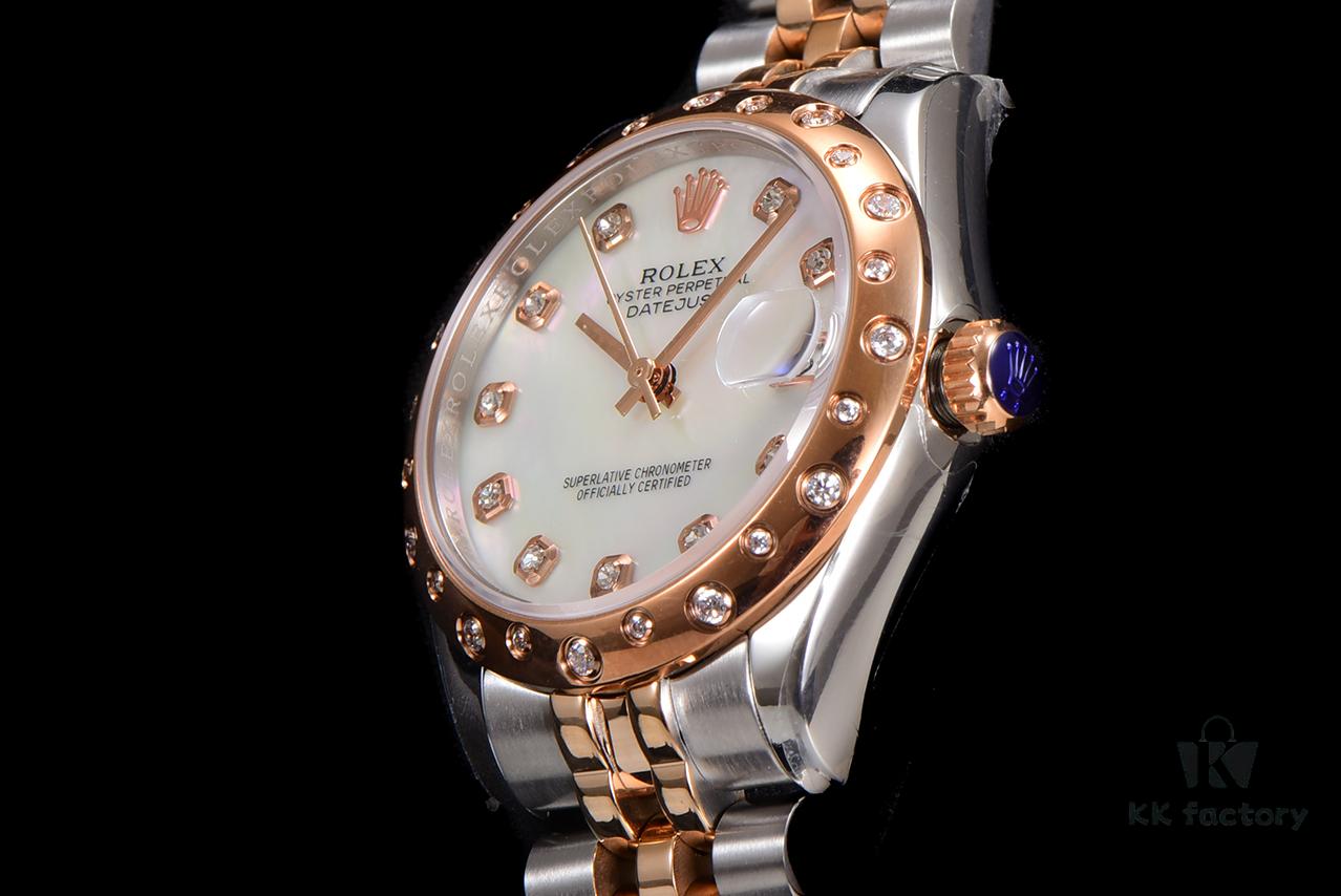 N2 Premium [Affordable Price] Oyster Perpetual Datejust 31 Series with Exclusive Classic Diamond Bezel