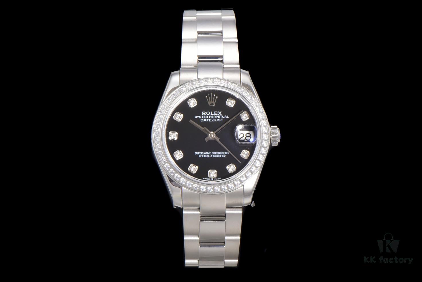 N2 Premium [Affordable Price] Oyster Perpetual Datejust 31 Series with Exclusive Classic Diamond Bezel