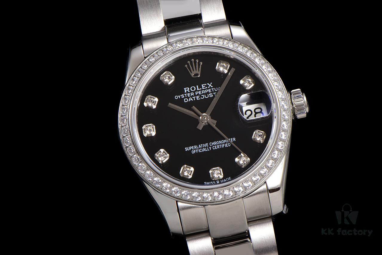 N2 Premium [Affordable Price] Oyster Perpetual Datejust 31 Series with Exclusive Classic Diamond Bezel