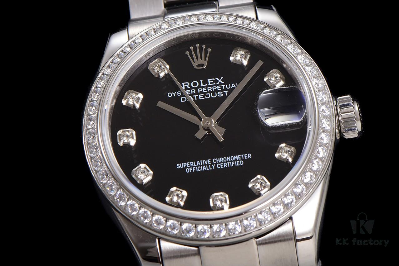 N2 Premium [Affordable Price] Oyster Perpetual Datejust 31 Series with Exclusive Classic Diamond Bezel