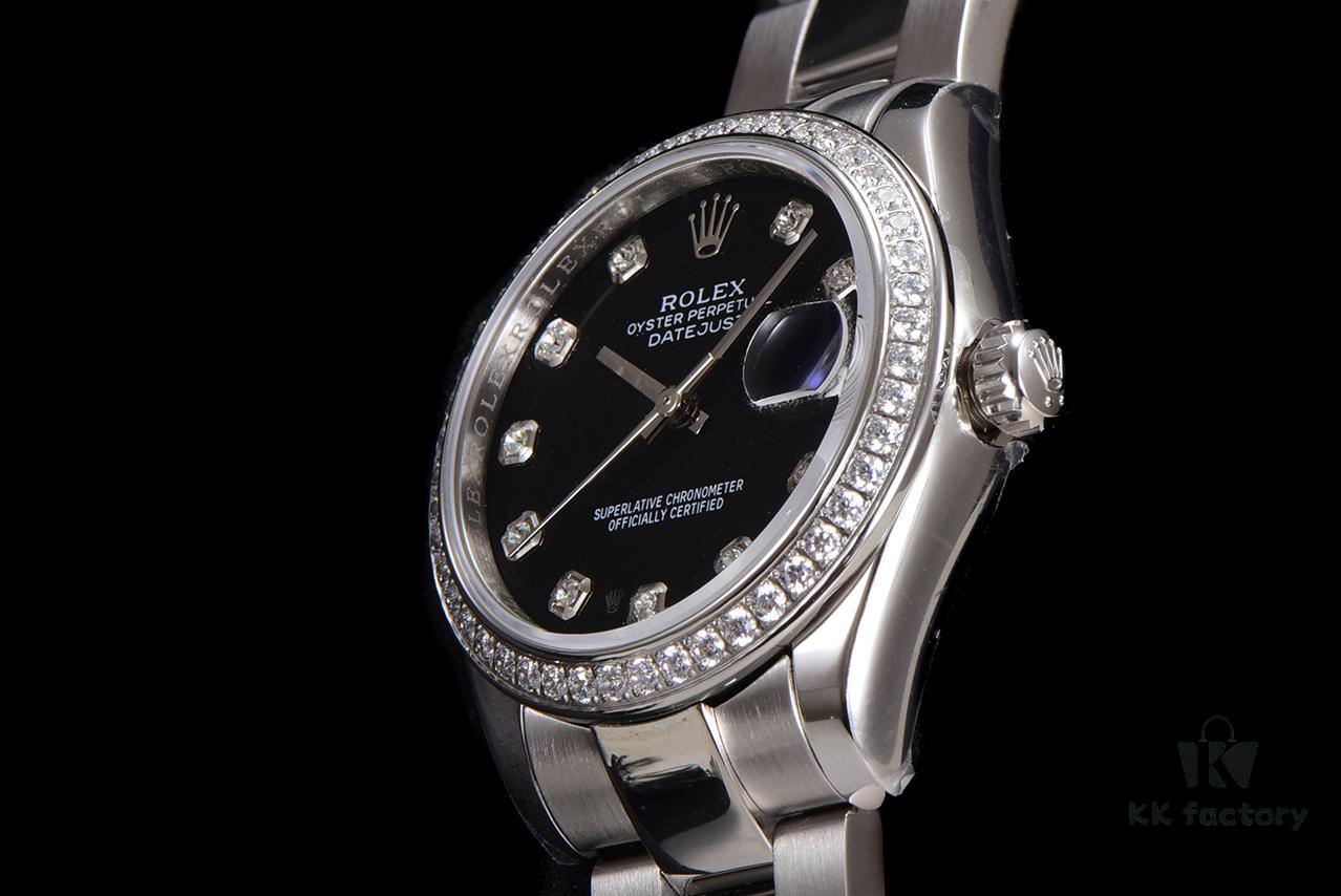 N2 Premium [Affordable Price] Oyster Perpetual Datejust 31 Series with Exclusive Classic Diamond Bezel