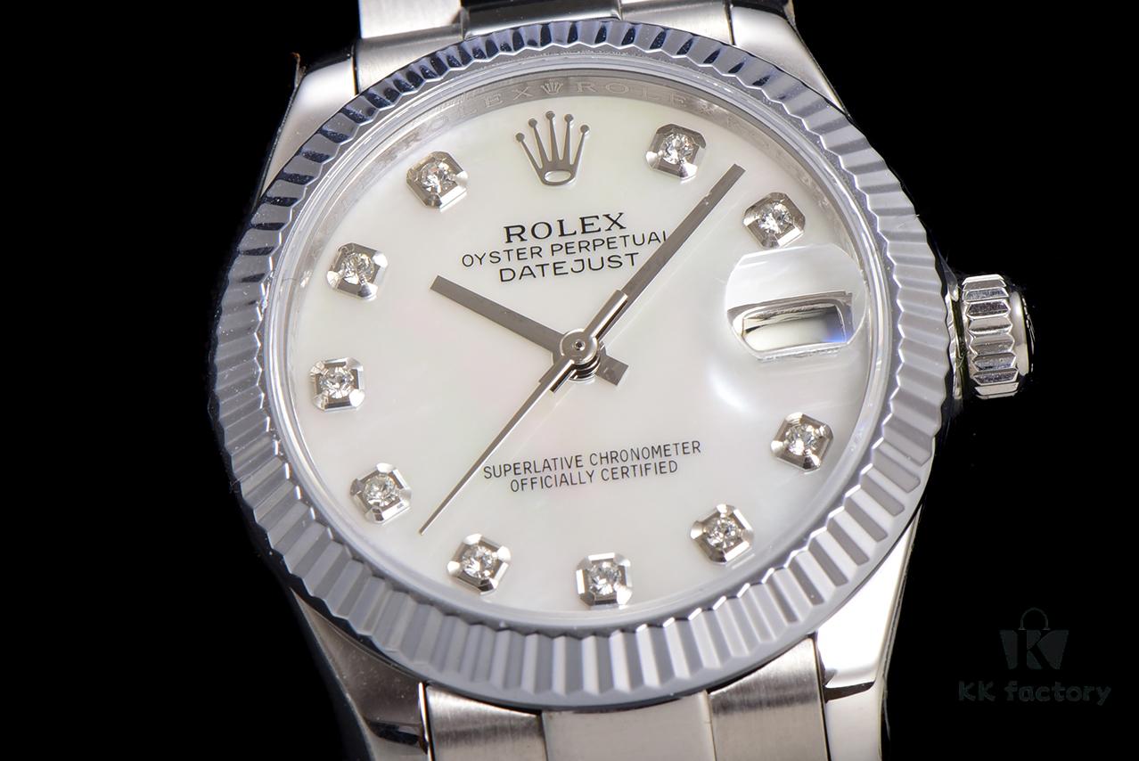 N2 Premium [Affordable Price] Oyster Perpetual Datejust 31 Series with Exclusive Classic Diamond Bezel