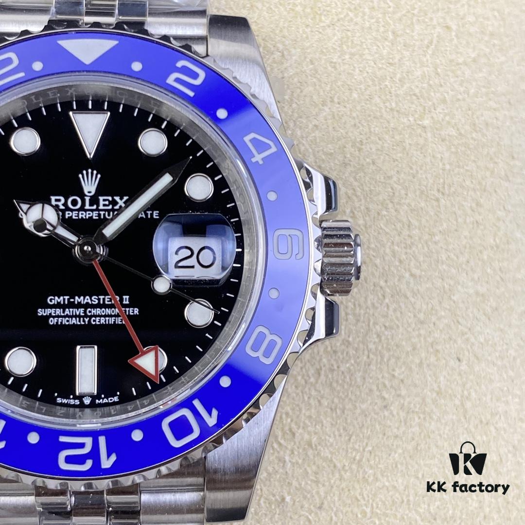6931a710ccd8ab3d7af9b806 OW Factory Rolex Blue Circle GMT-Master Series 3186 Movement 40mm 904L Stainless Steel