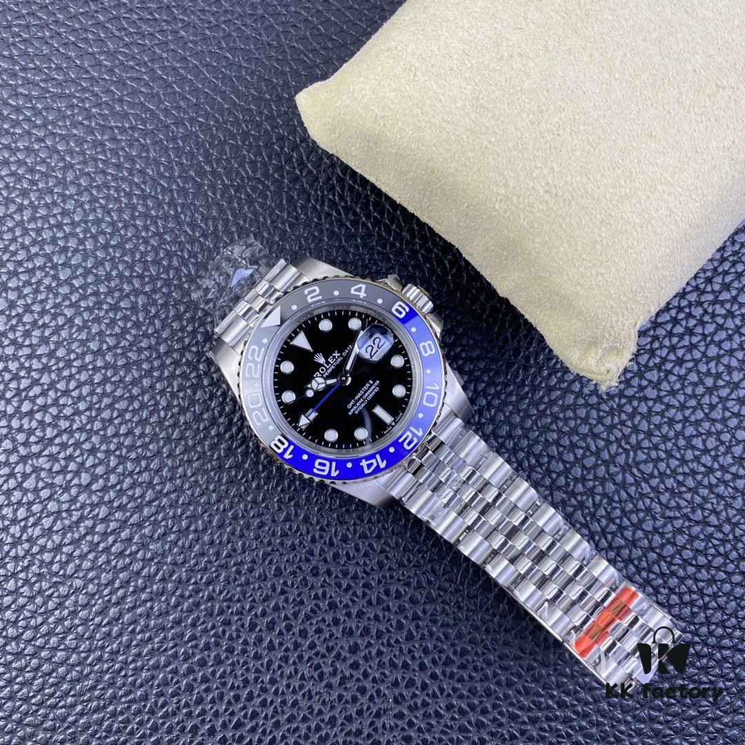 OW Factory Rolex GMT-Master Series 3186 Movement 40mm 904L Stainless Steel