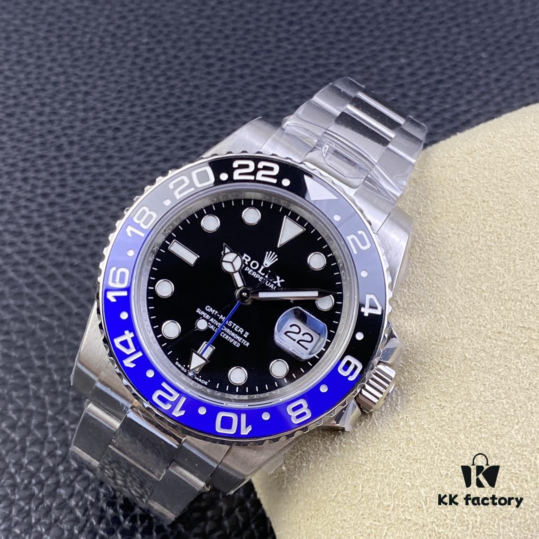 6931a711ccd8ab3d7af9b819 OW Factory Rolex GMT-Master Series 3186 Movement 40mm 904L Stainless Steel