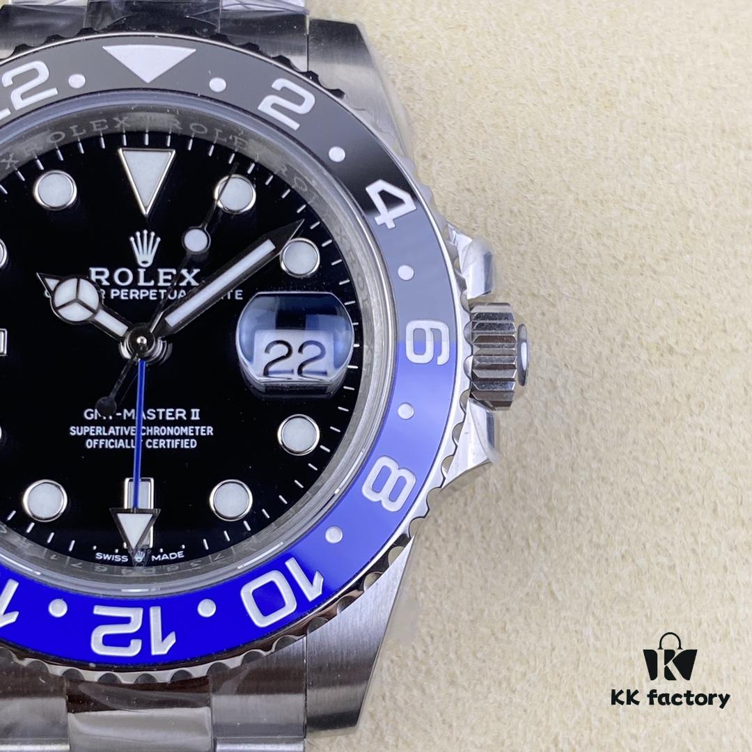 6931a711ccd8ab3d7af9b81a OW Factory Rolex GMT-Master Series 3186 Movement 40mm 904L Stainless Steel