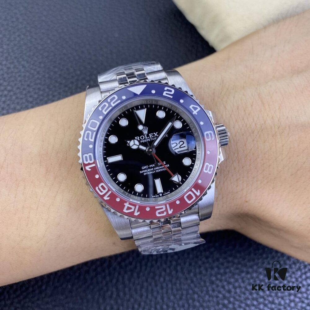 6931a711ccd8ab3d7af9b81f OW Factory Rolex GMT-Master Series 3186 Movement 40mm 904L Stainless Steel