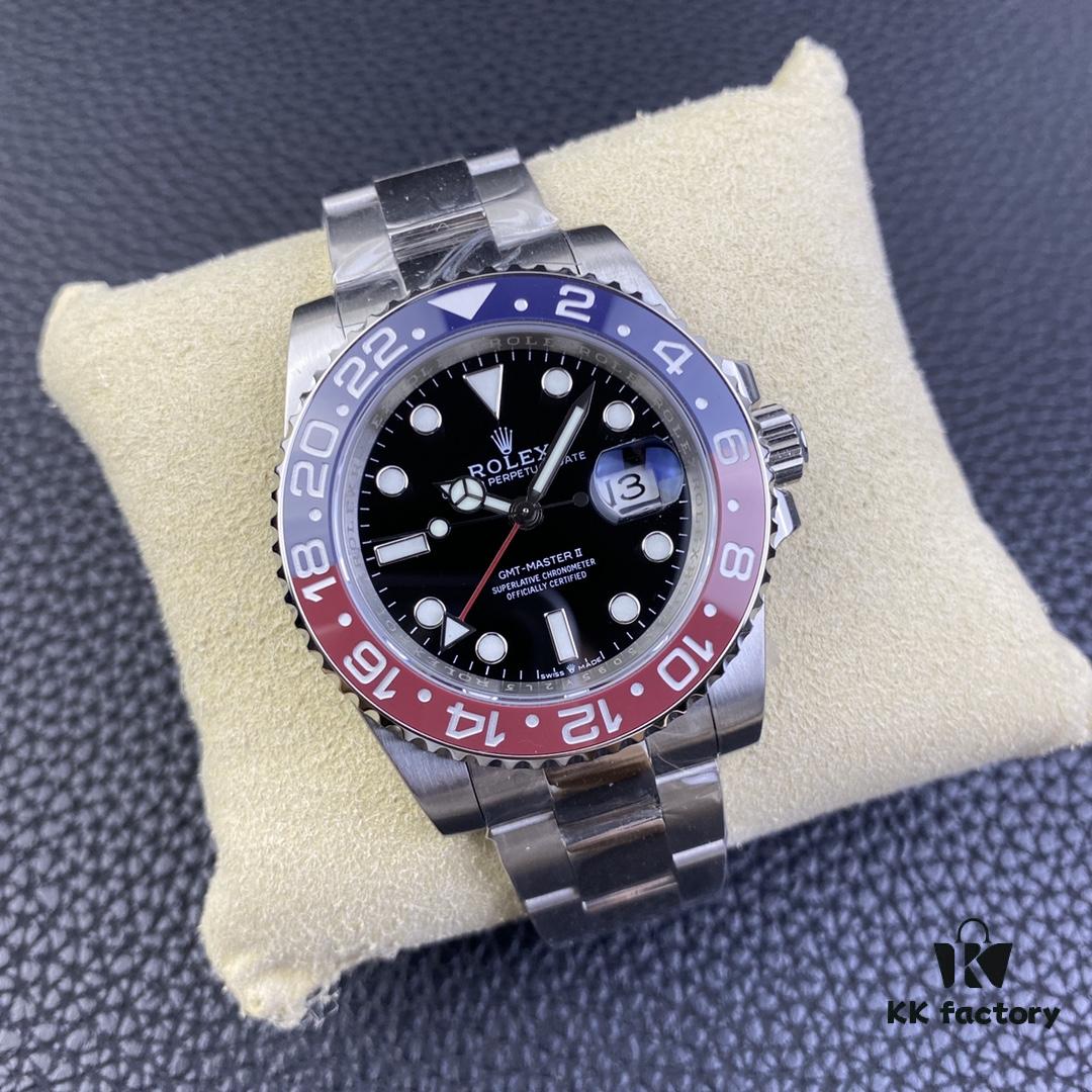6931a712ccd8ab3d7af9b835 OW Factory Rolex GMT-Master Series 3186 Movement 40mm 904L Stainless Steel