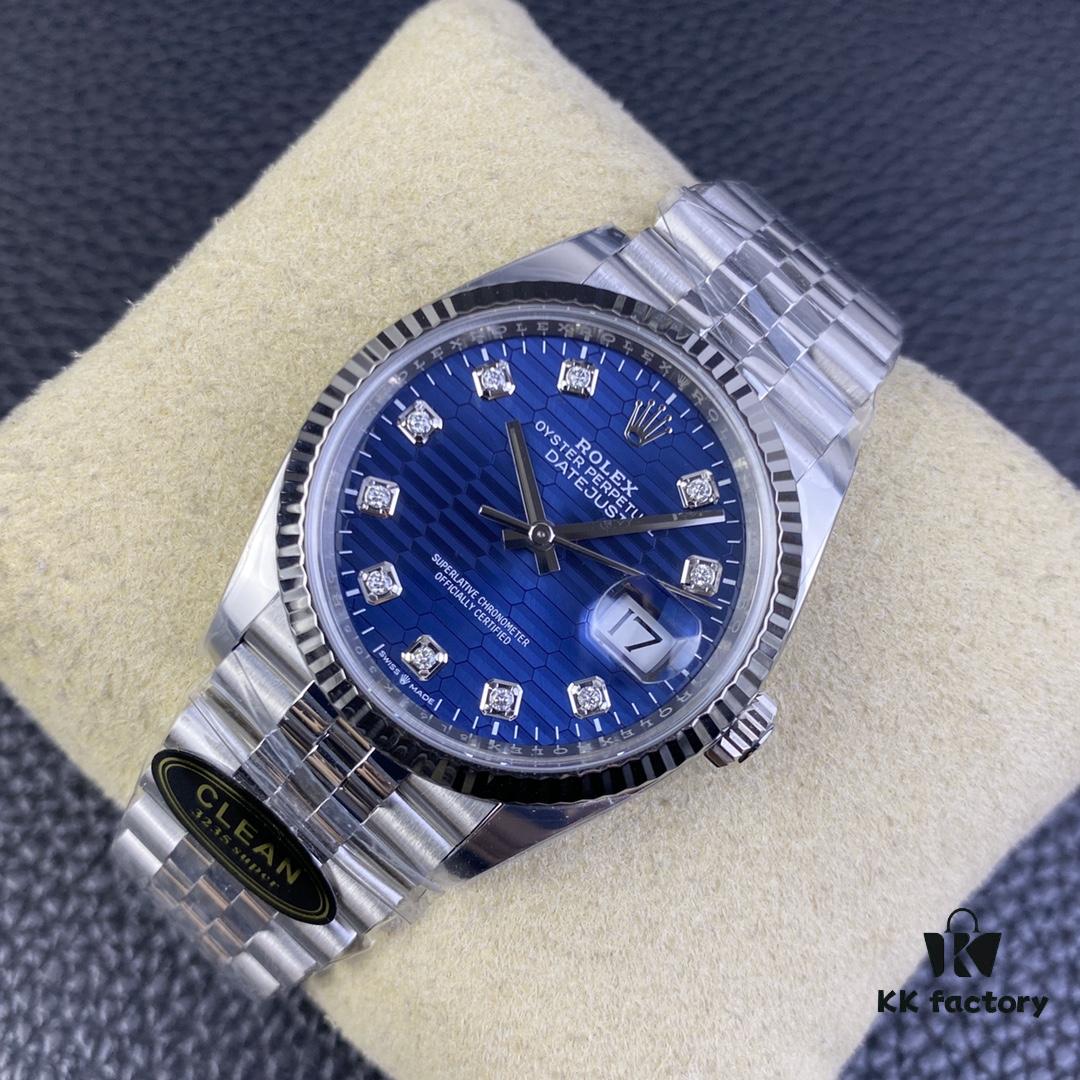 6931a714ccd8ab3d7af9b854 Clean Factory Rolex 126234 36mm Oyster Perpetual Datejust - A Blessing for Small Wrists
