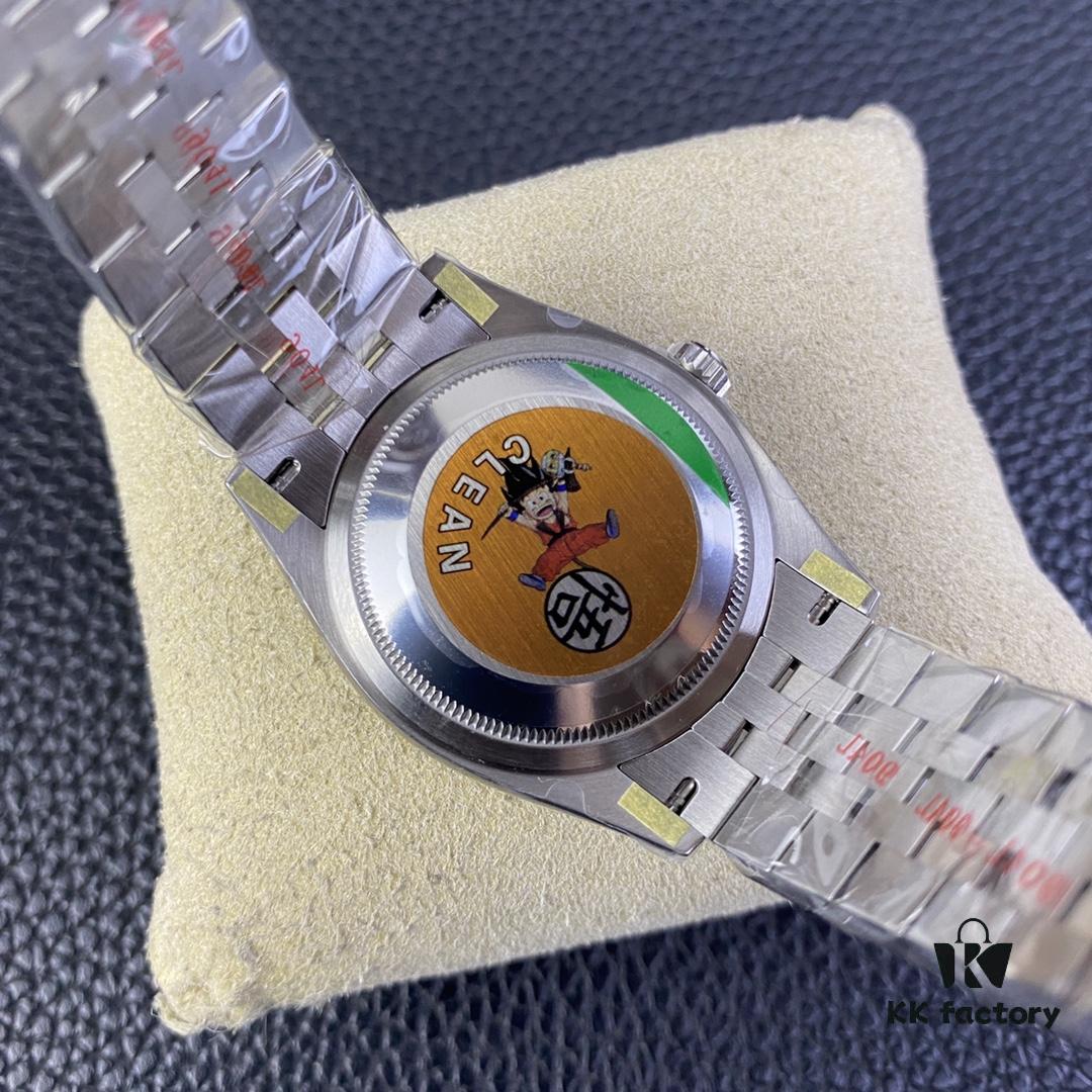 6931a715ccd8ab3d7af9b86c C-Factory Rolex 126234 36mm Datejust Diamond Bezel - Blue, Black, Green, White Roman Dial