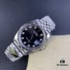 6931a716ccd8ab3d7af9b873 C-Factory Rolex 126234 36mm Datejust Diamond Bezel - Blue, Black, Green, White Roman Dial