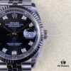 6931a716ccd8ab3d7af9b874 C-Factory Rolex 126234 36mm Datejust Diamond Bezel - Blue, Black, Green, White Roman Dial