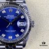 6931a717ccd8ab3d7af9b87e C-Factory Rolex 126234 36mm Datejust Diamond Bezel - Blue, Black, Green, White Roman Dial