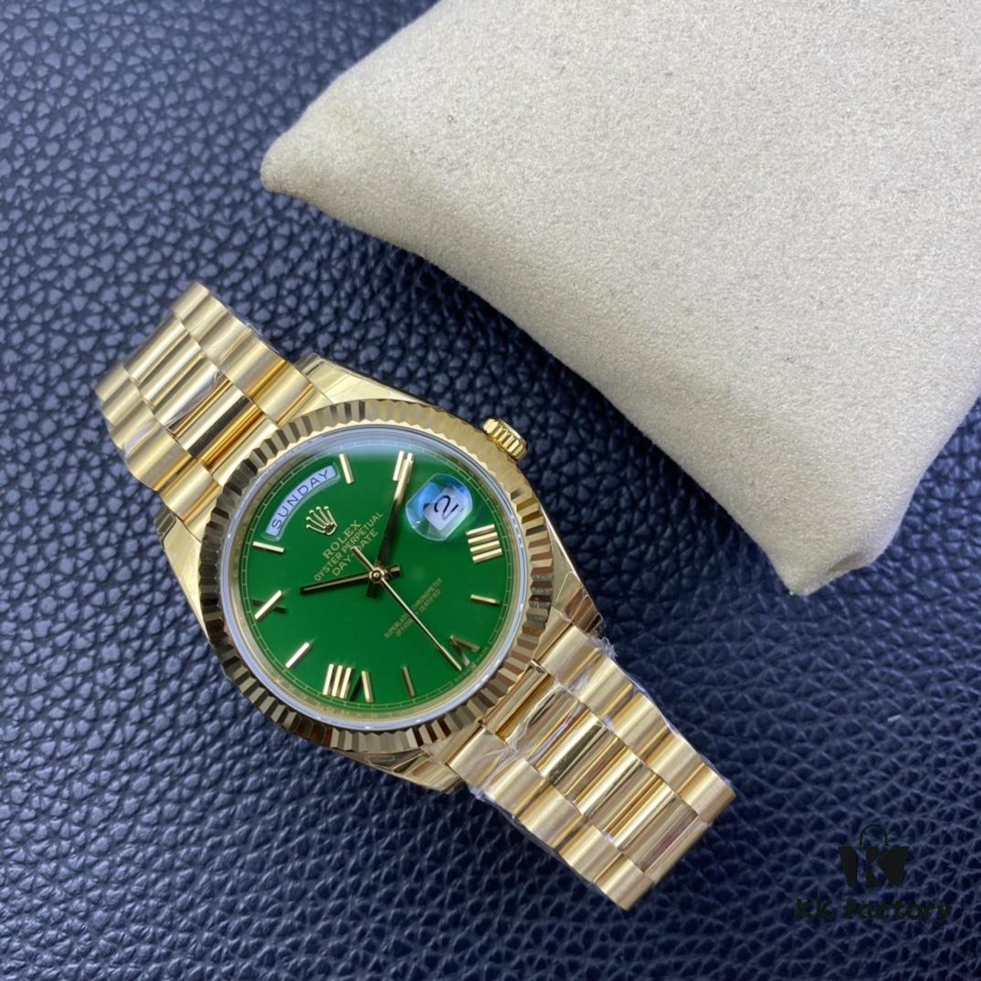 EW New Arrival 2022 Sunday Chronograph Green Dial