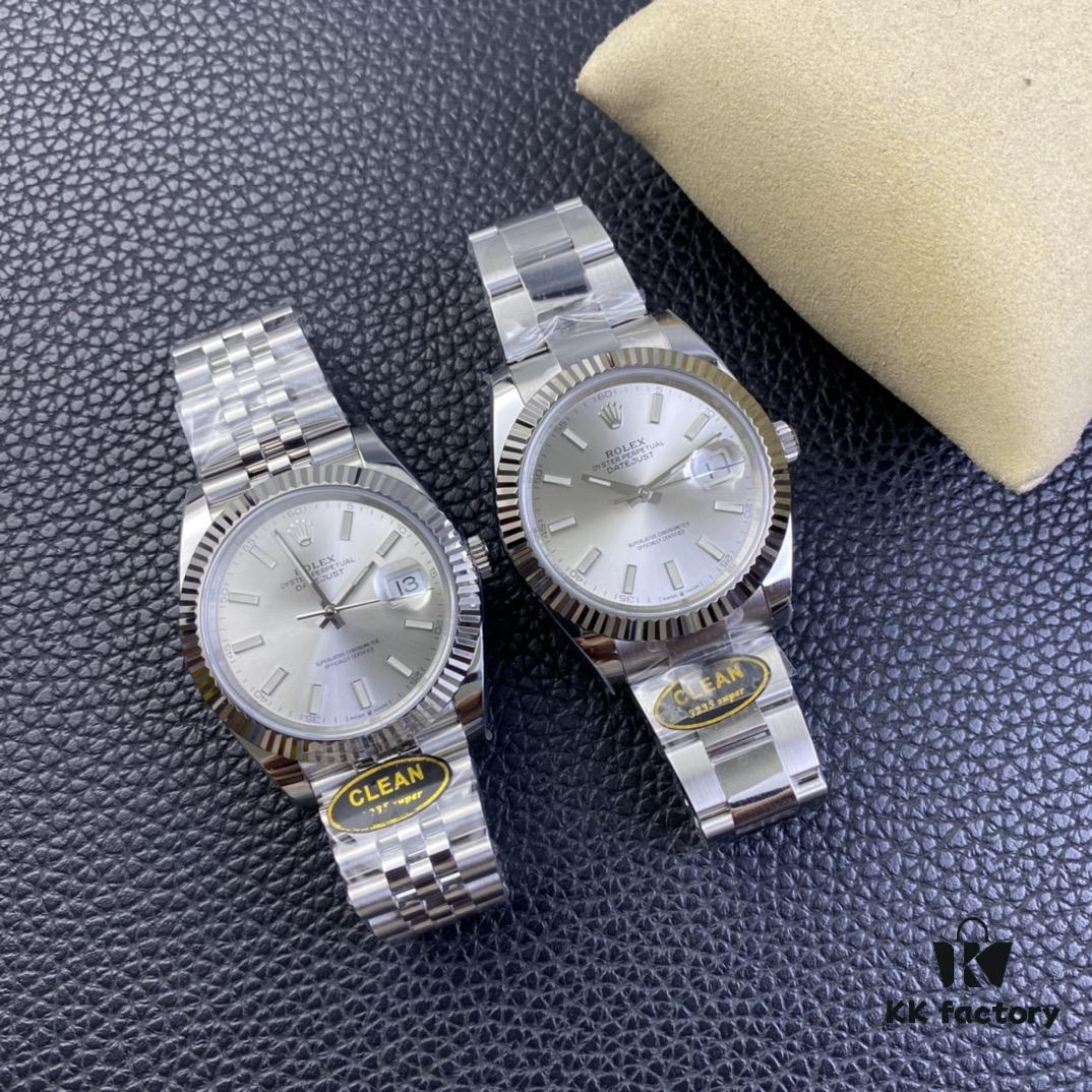 6931a71fccd8ab3d7af9b911 Clean Factory / C Factory New Rolex Datejust Series m126334-0004 Silver Dial