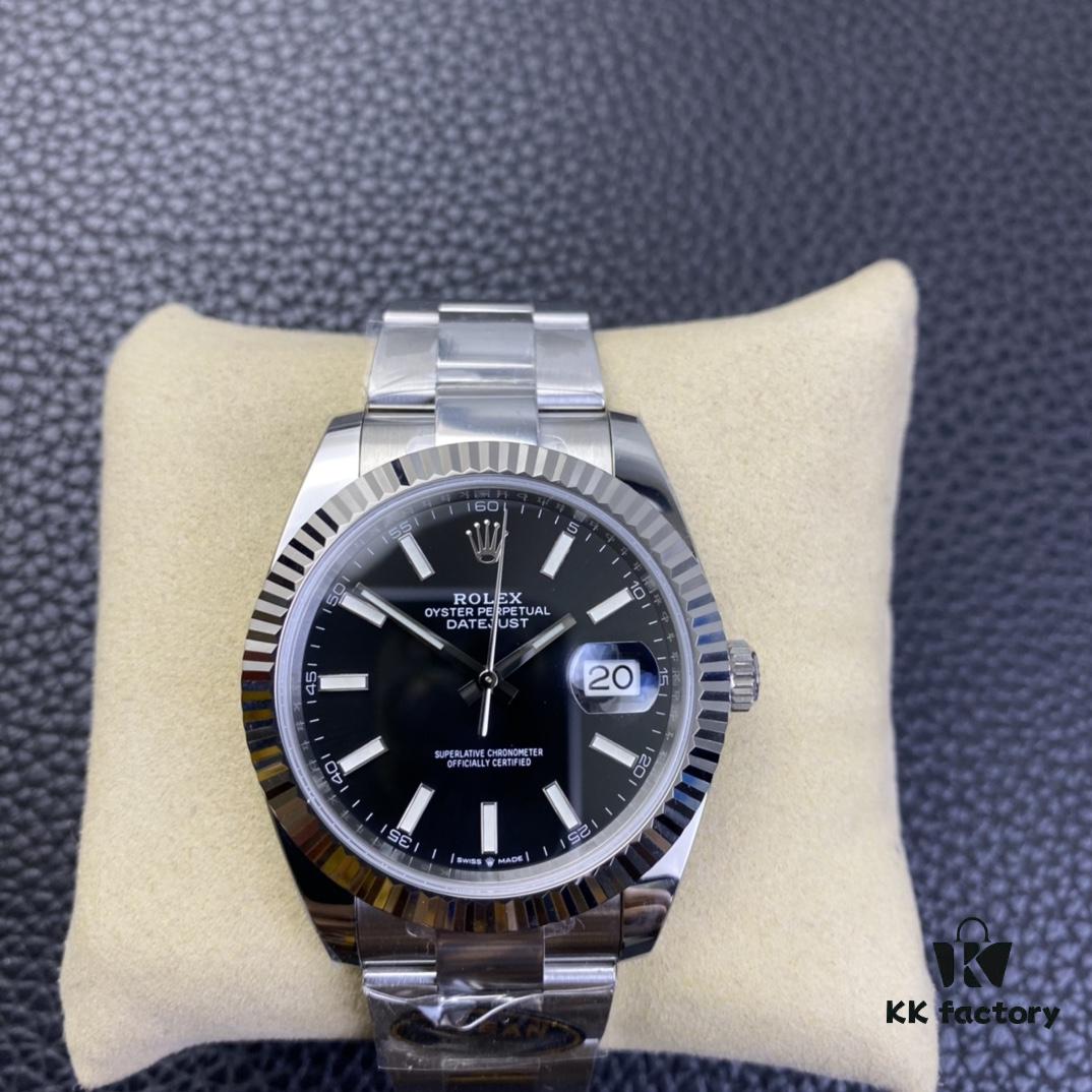 6931a720ccd8ab3d7af9b916 Clean Factory / C Factory New Rolex Datejust Series m126334-0018 Black Dial