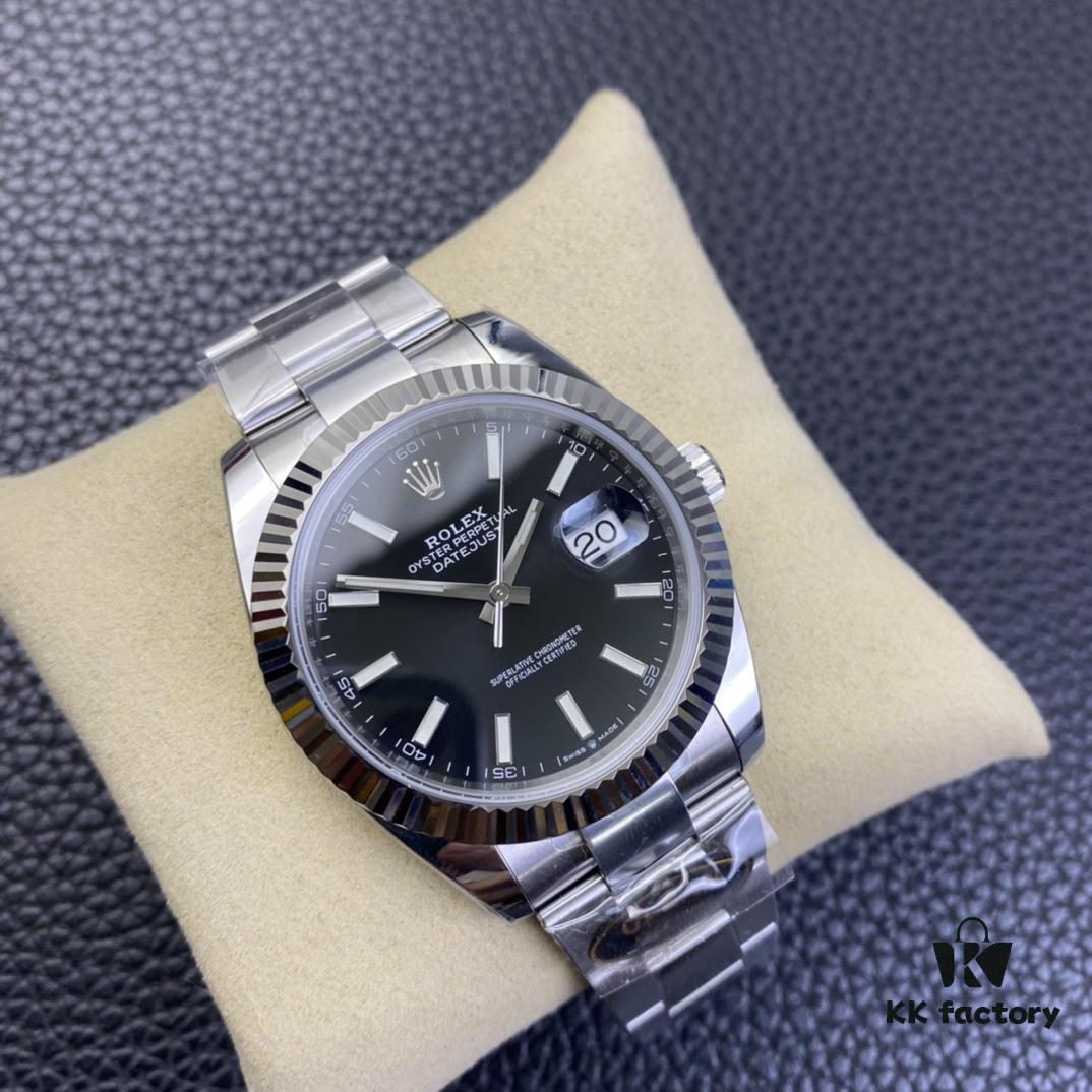 6931a720ccd8ab3d7af9b917 Clean Factory / C Factory New Rolex Datejust Series m126334-0018 Black Dial