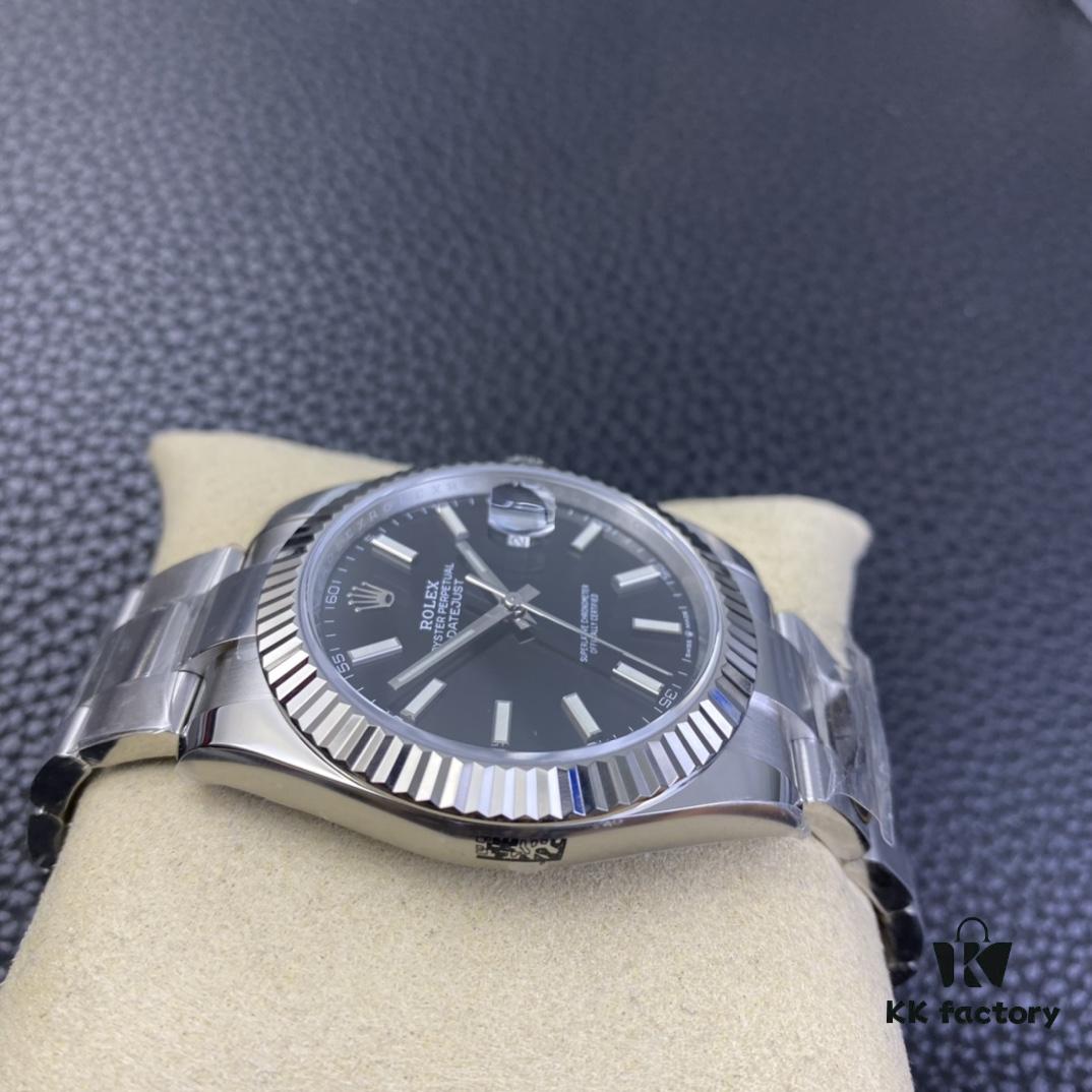 6931a720ccd8ab3d7af9b919 Clean Factory / C Factory New Rolex Datejust Series m126334-0018 Black Dial