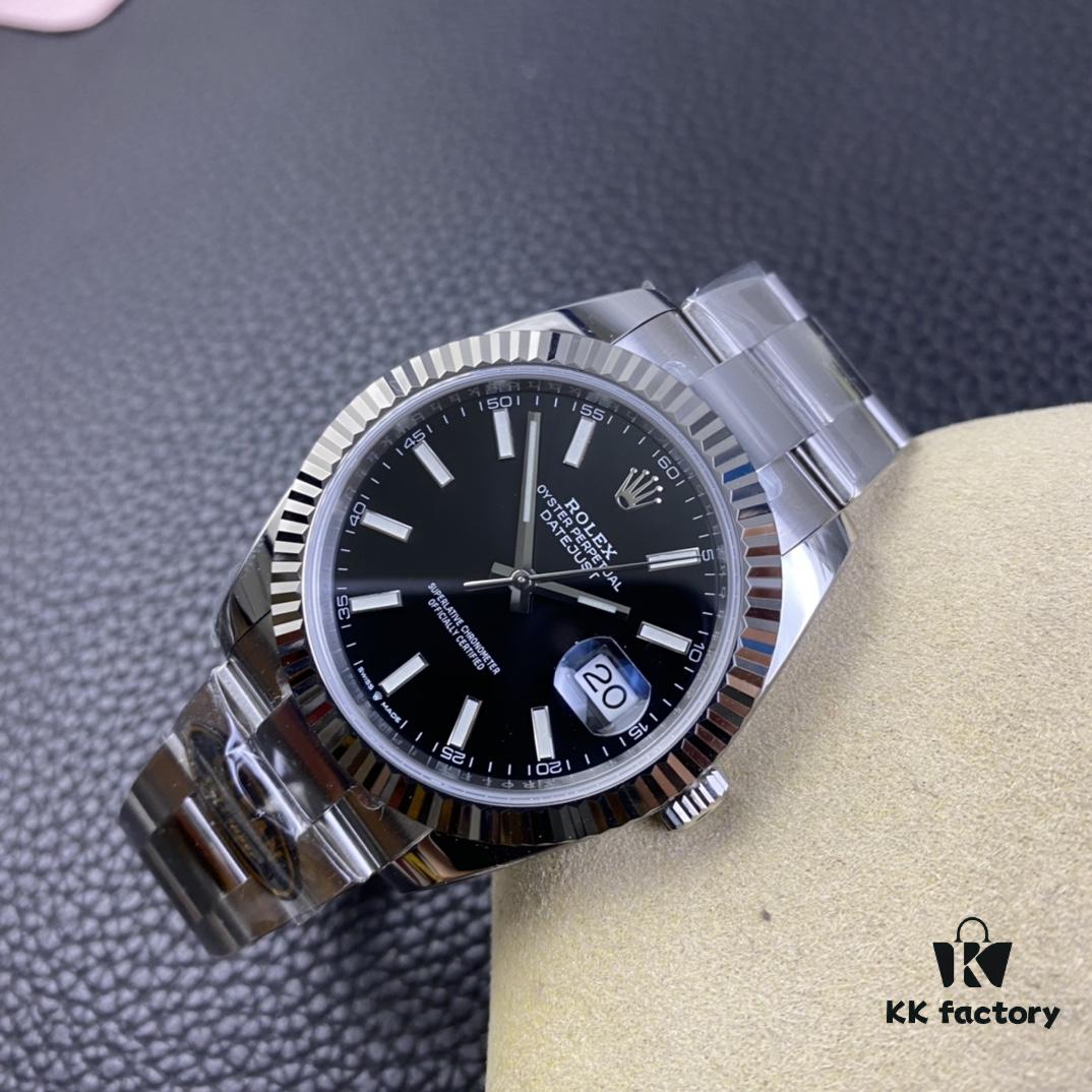 6931a721ccd8ab3d7af9b91b Clean Factory / C Factory New Rolex Datejust Series m126334-0018 Black Dial