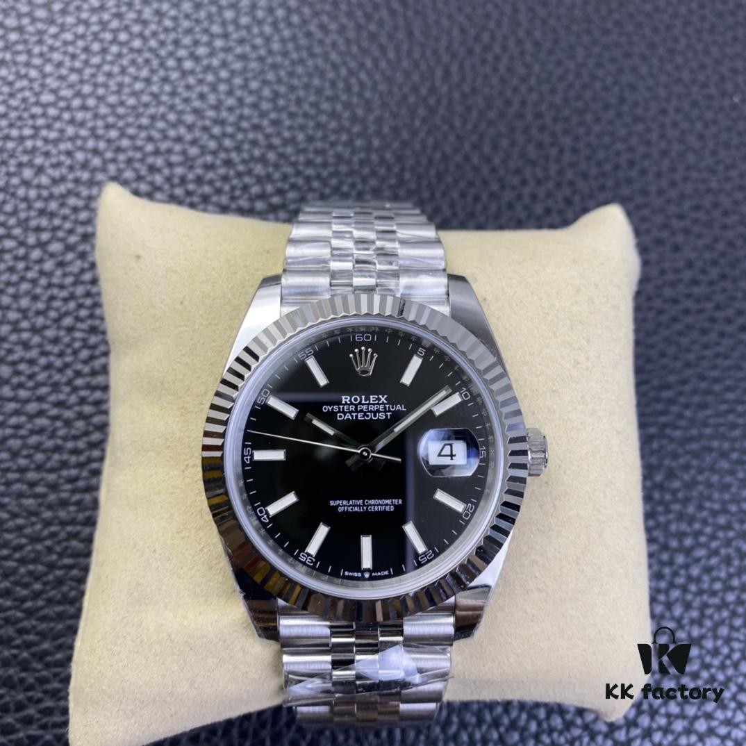 6931a721ccd8ab3d7af9b91f Clean Factory / C Factory New Rolex Datejust Series m126334-0018 Black Dial