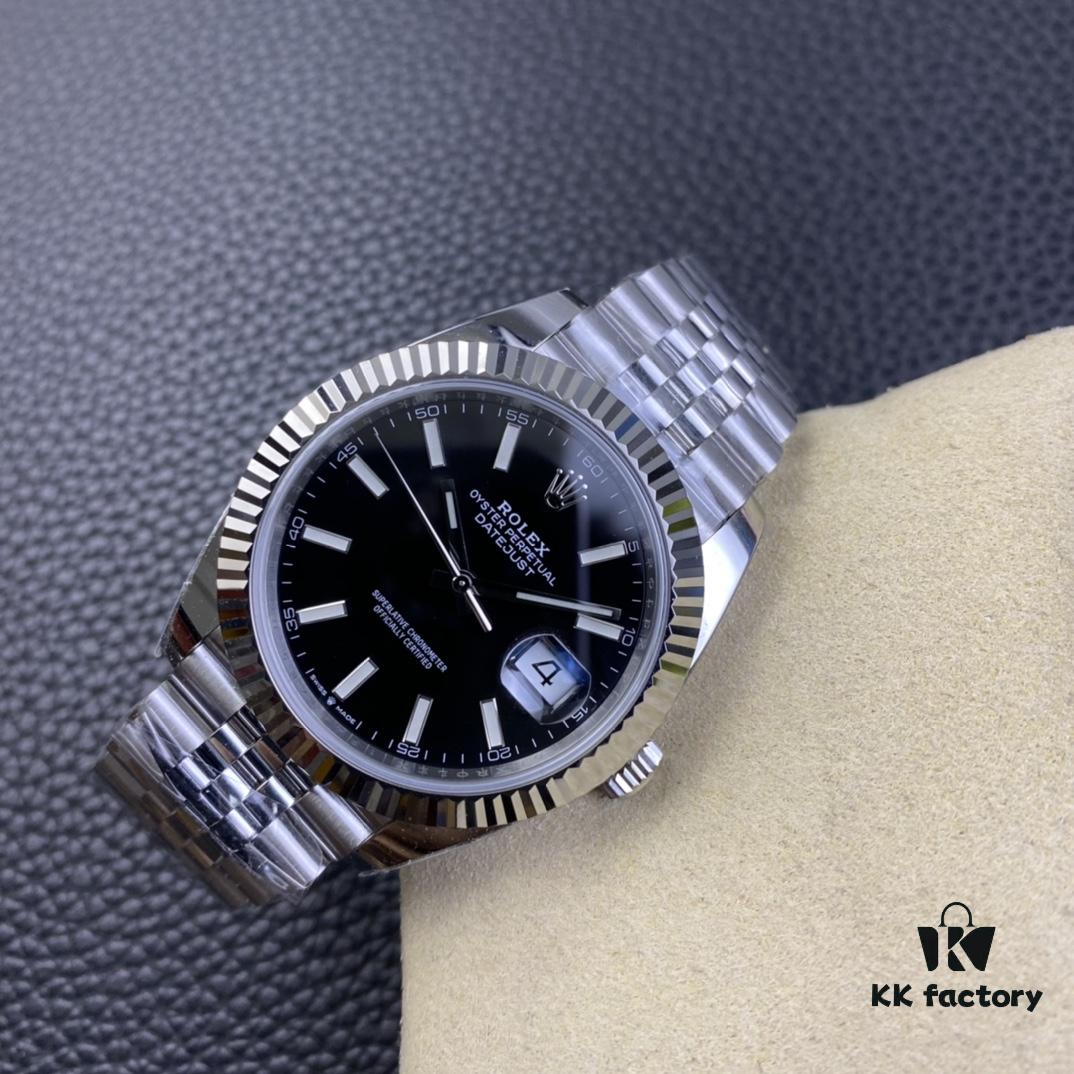 6931a721ccd8ab3d7af9b924 Clean Factory / C Factory New Rolex Datejust Series m126334-0018 Black Dial