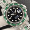 6931a728ccd8ab3d7af9b992 Luxury Masterpiece: Rolex SUB Diver Custom Diamond-Paved Edition