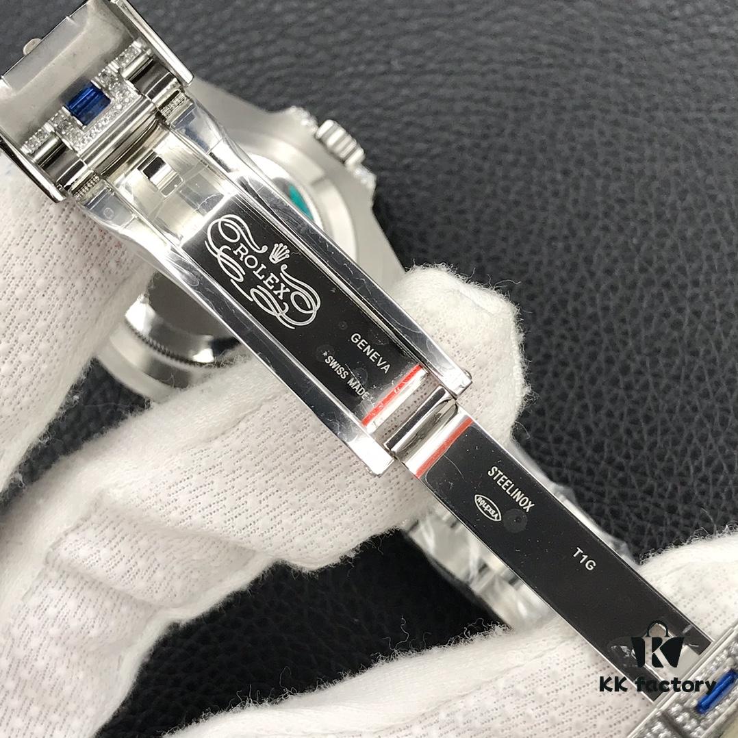 Luxury Masterpiece, Rolex SUB Diver Custom Diamond-Paved Edition