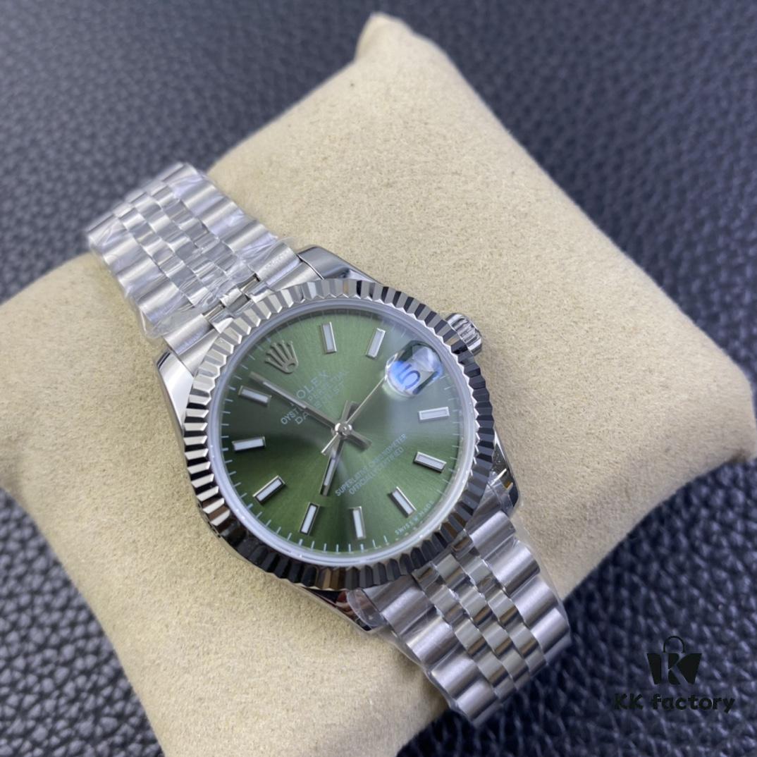 WF Log 31mm Green Dial